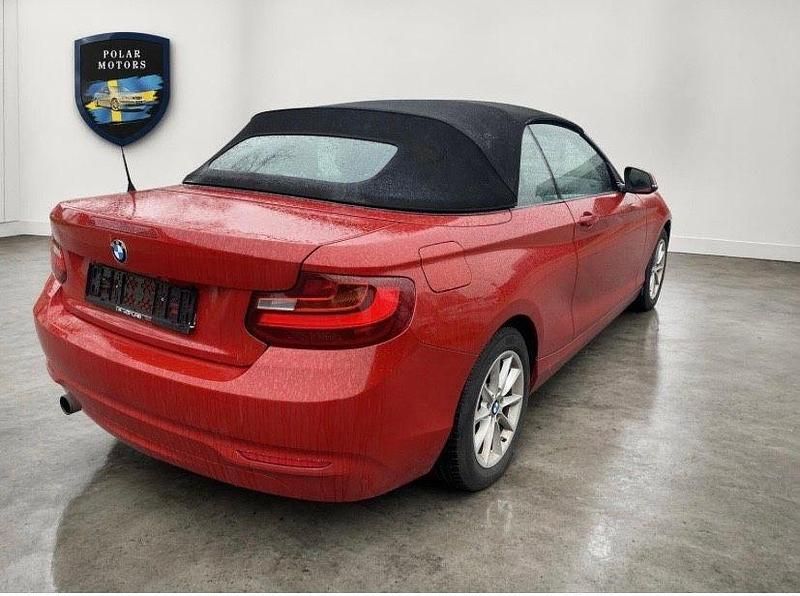 Gebraucht BMW 218 136 PS (100 kW) 2017 Rot Cabrio
