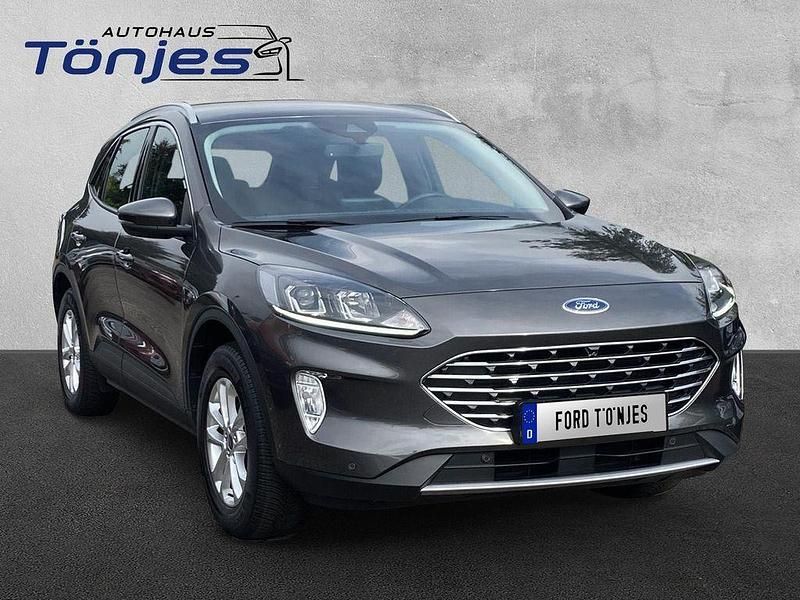 Magneticgrau (metallic) Gebraucht 2022 Ford Kuga Titanium SUV | 23.980 € (Superpreis) - Bild 1/4