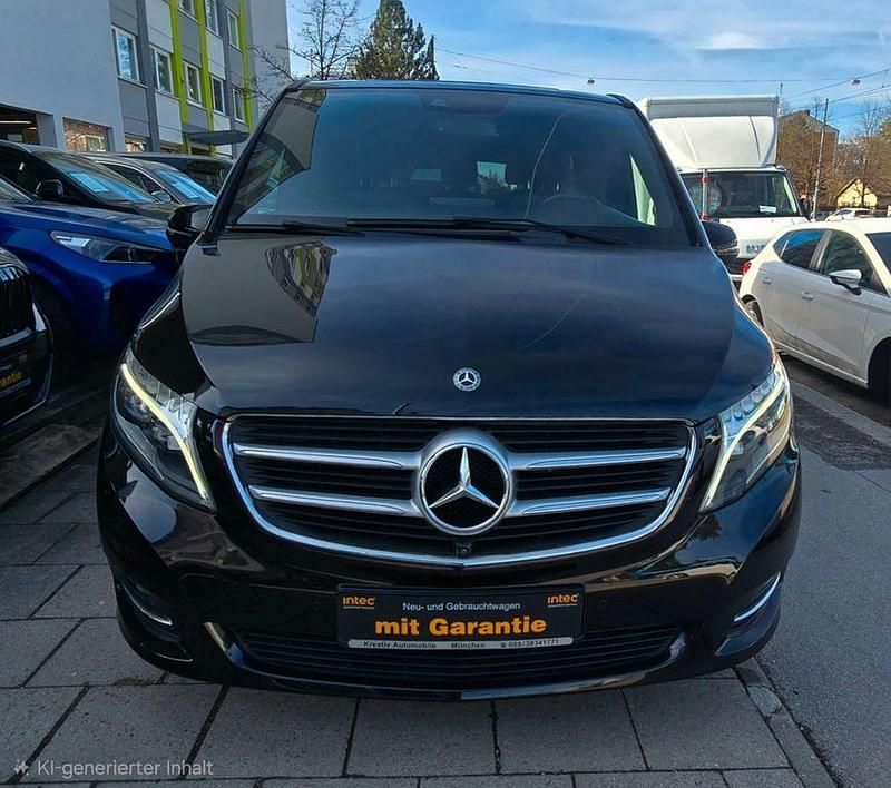 Gebraucht Mercedes V250 190 PS (139 kW) 2018 Schwarz Van / Kleinbus