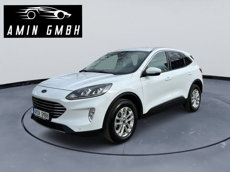 Weiß Gebraucht 2022 Ford Kuga Titanium SUV | 11.999 € - Bild 1/4