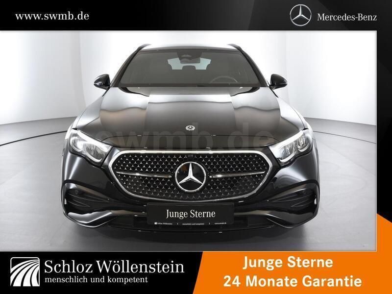 Gebraucht Mercedes E220 AMG 197 PS (144 kW) 2024 Metalliclack obsidianschwarz Kombi