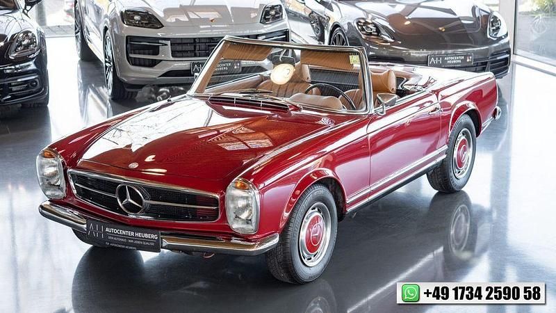 Rot Gebraucht 1971 Mercedes SL280 Cabrio | 99.990 € - Bild 1/4
