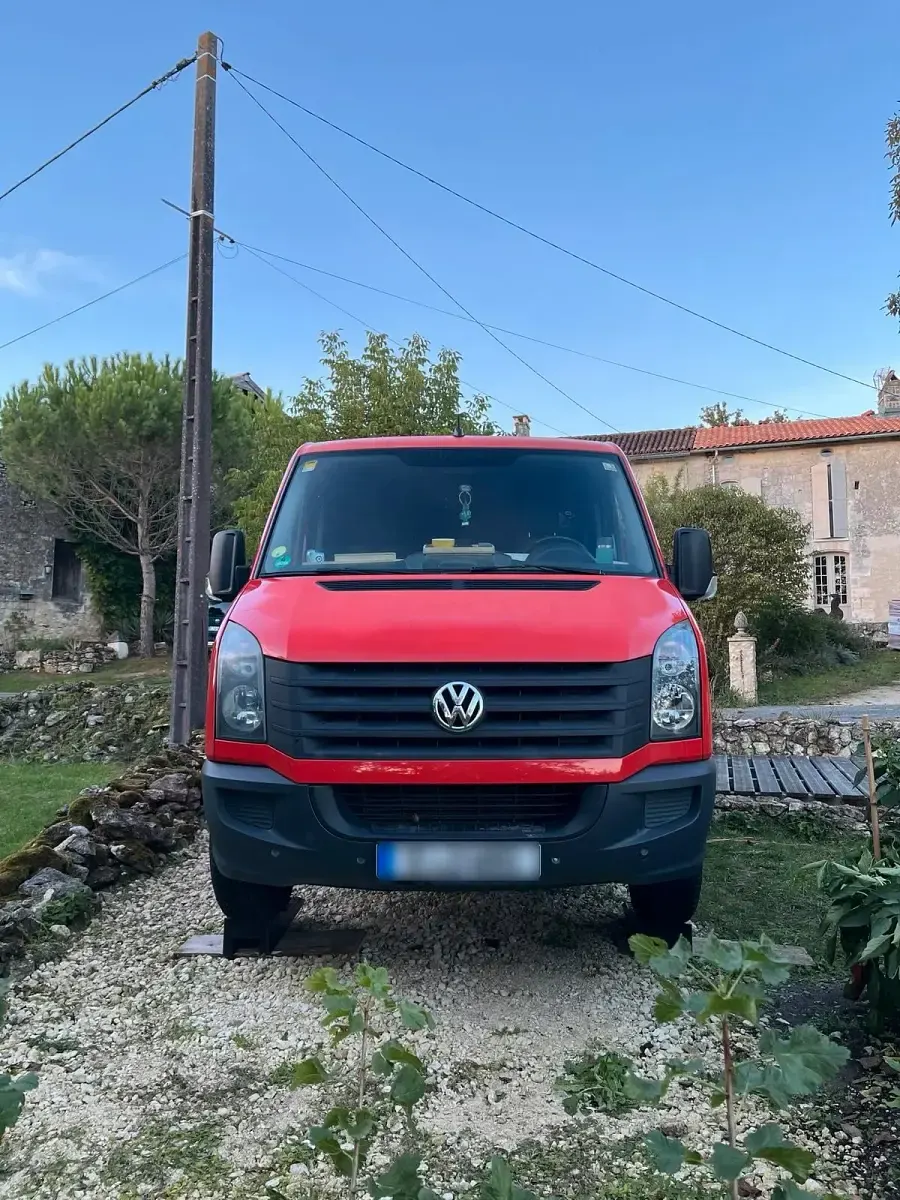 Gebraucht VW Crafter 136 PS (100 kW) 2013 Rot Van