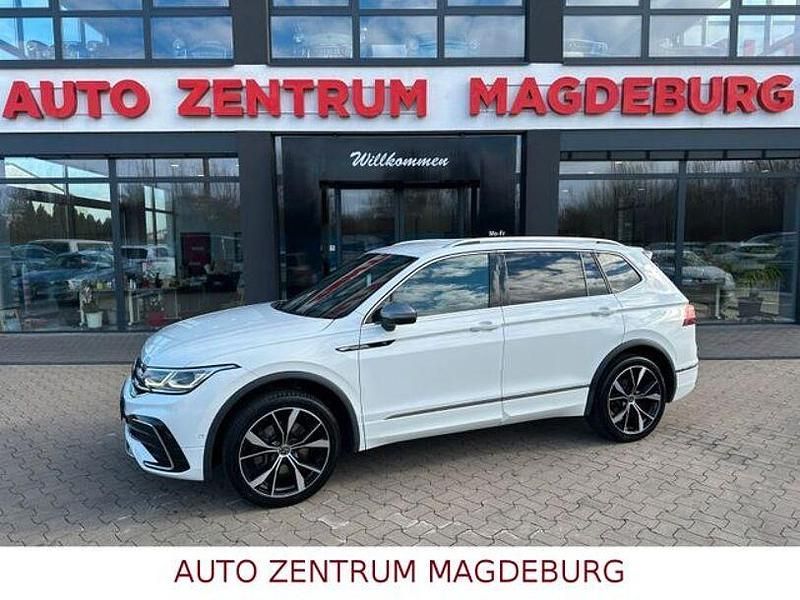 Gebraucht VW Tiguan Allspace R-line 200 PS (147 kW) 2021 Weiß SUV