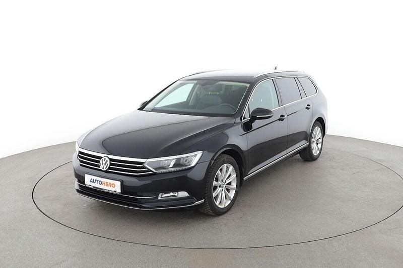 Schwarz Gebraucht 2016 VW Passat Highline Kombi | 16.970 € (Guter Preis) - Bild 1/3