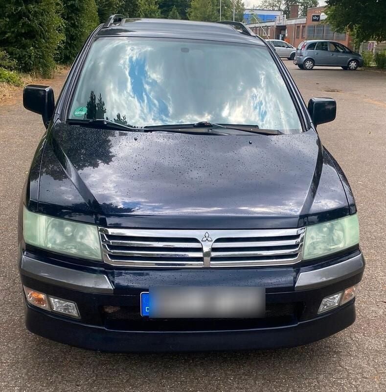 Blau Gebraucht 1999 Mitsubishi Space Wagon Van / Kleinbus | 1.350 € (Guter Preis) - Bild 1/4