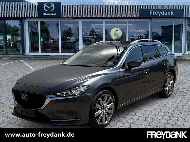 Machine grey Gebraucht 2024 Mazda 6 Exclusive-Line Kombi | 28.490 € (Fairer Preis) - Bild 1/4