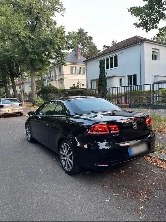Brugt VW Eos Exclusive 160 HK (117 kW) 2011 Sort Cabriolet
