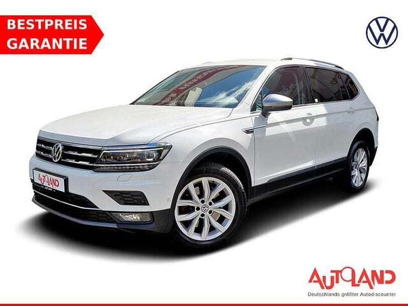 Weiss Gebraucht 2019 VW Tiguan Allspace Highline SUV | 28.950 € (Guter Preis) - Bild 1/4