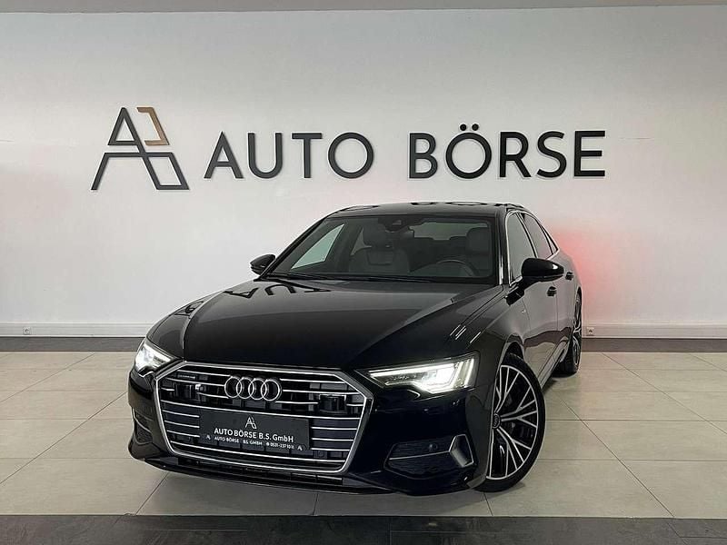 Mythosschwarz metallic Gebraucht 2019 Audi A6 S-Line Limousine | 27.890 € (Guter Preis) - Bild 1/3
