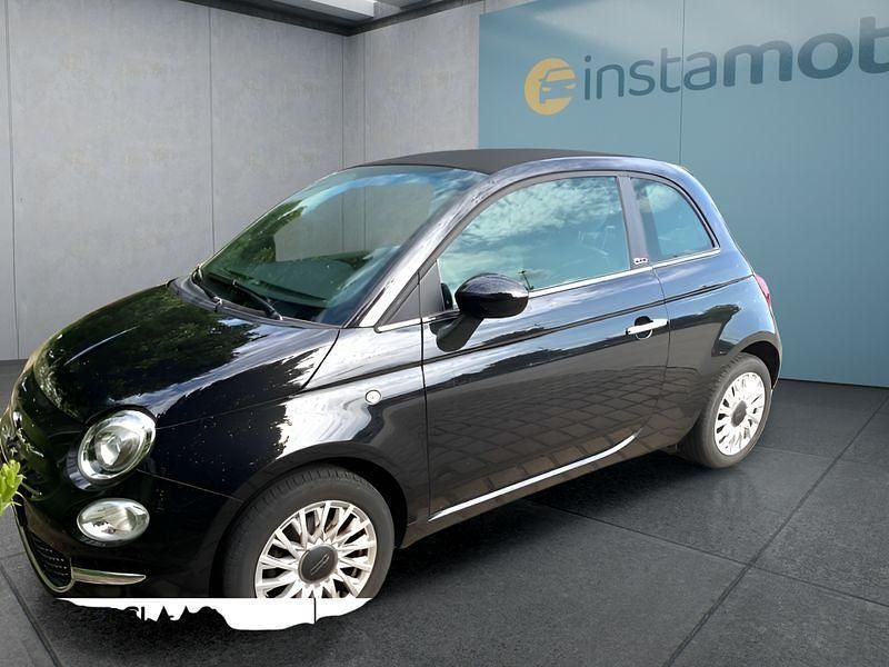Schwarz Gebraucht 2021 Fiat 500C Cabrio | 13.999 € (Fairer Preis) - Bild 1/4