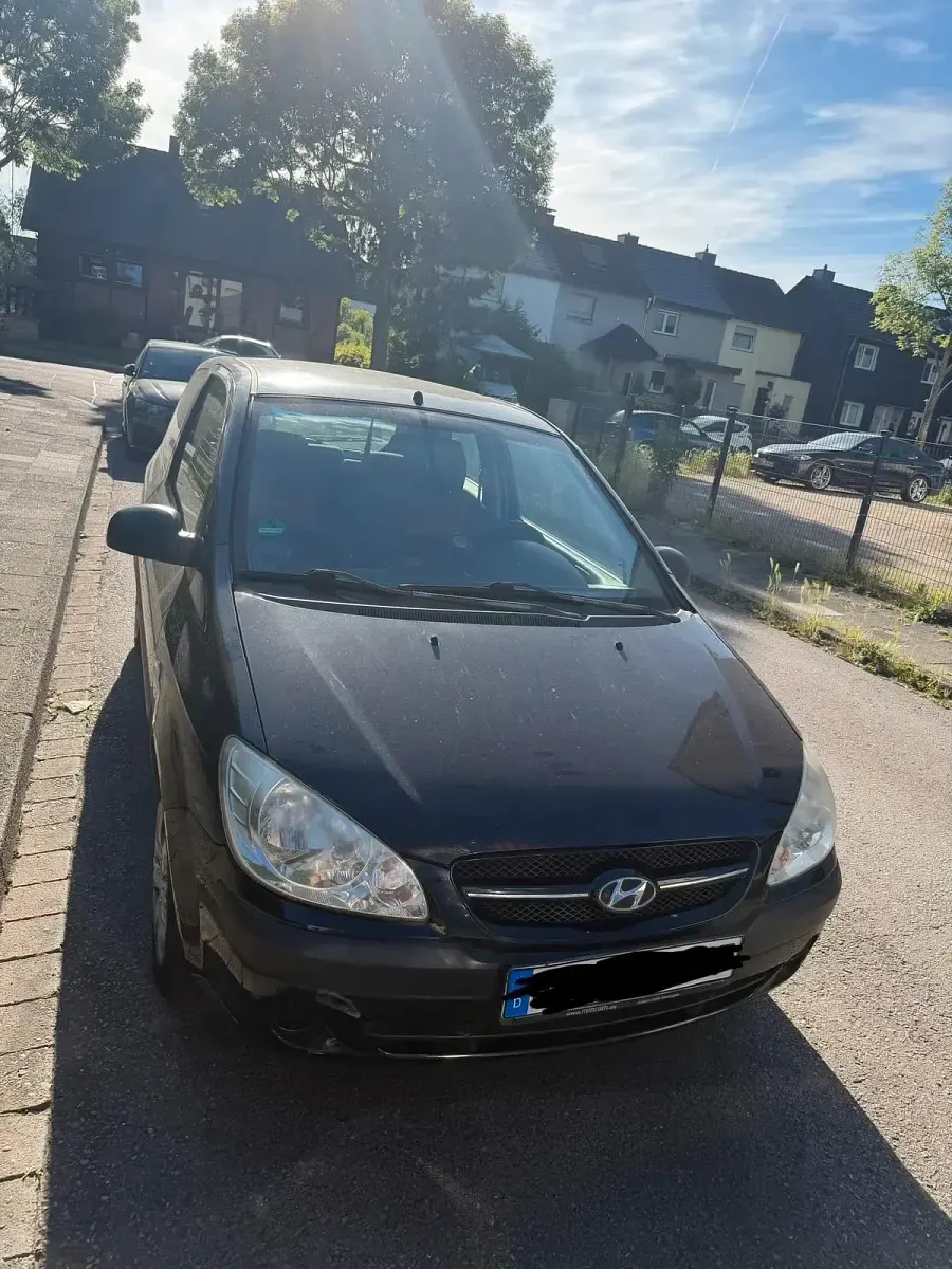 Gebraucht Hyundai Getz 75 PS (55 kW) 2009 Schwarz Kleinwagen