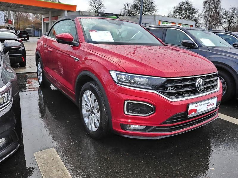 Gebraucht VW T-Roc Cabriolet Beats 150 PS (110 kW) 2021 Rot Cabrio