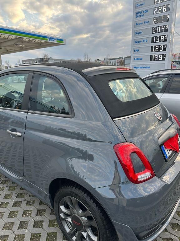Gebraucht Fiat 500C 69 PS (50 kW) 2019 Grau Cabrio