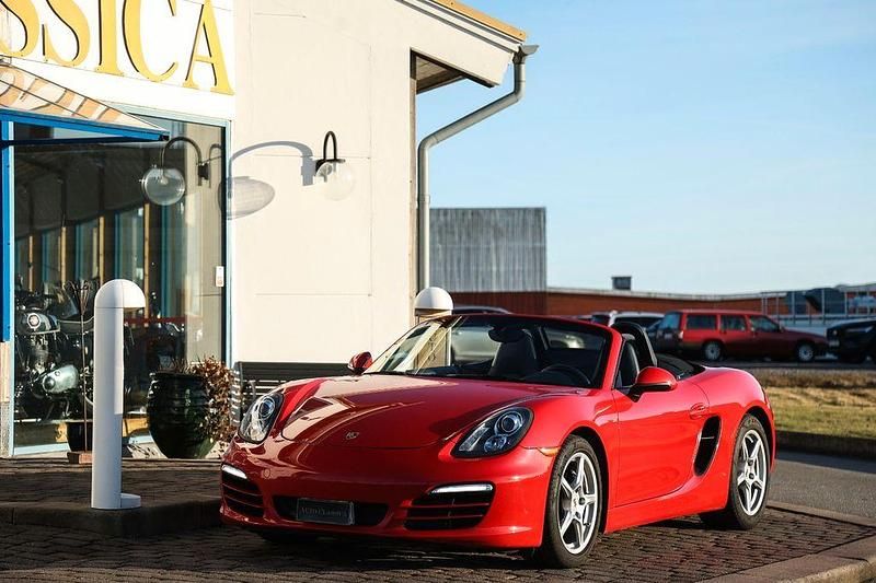Second-hand Porsche Boxster 265 CP (194 kW) 2013 Roșu Cabrio
