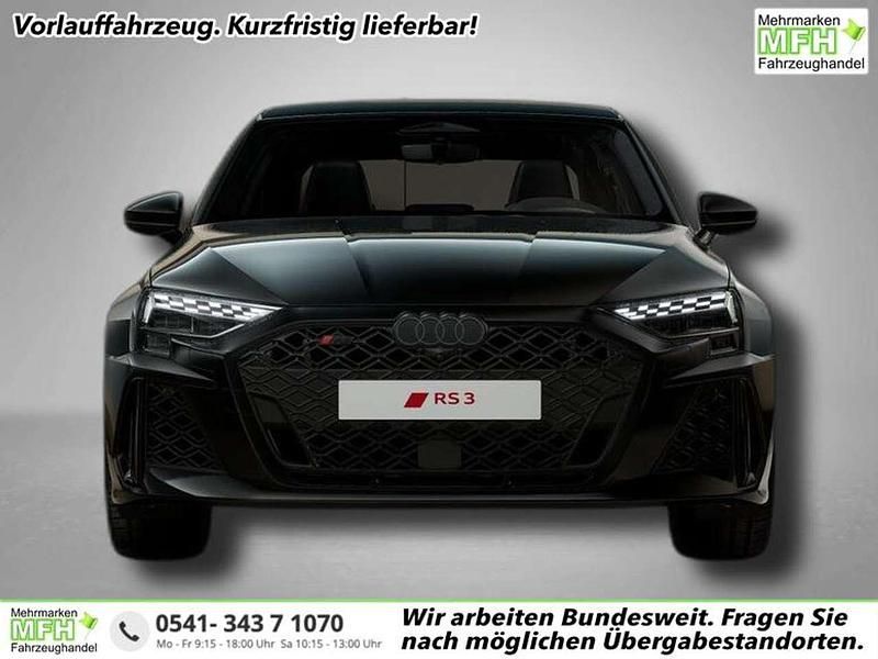 Mythosschwarz metallic Neu 2026 Audi RS3 Limousine | 67.741 € - Bild 1/4