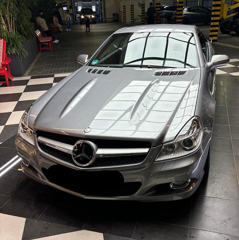 Silber Gebraucht 2008 Mercedes SL500 Cabrio | 37.500 € (Fairer Preis) - Bild 1/4