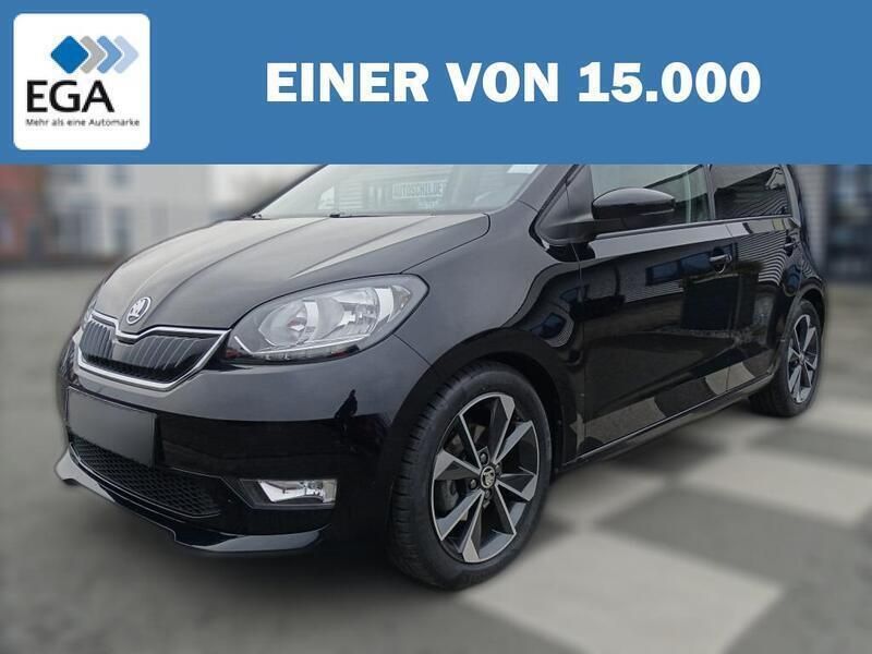 Schwarz metallic Gebraucht 2021 Skoda Citigo-e IV Best of Kleinwagen | 17.720 € (Teuer) - Bild 1/4