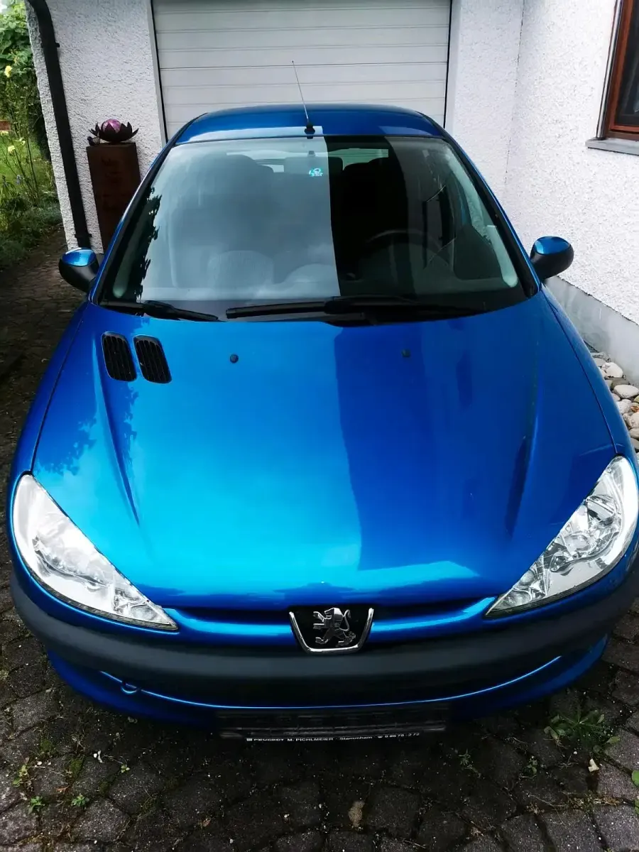 Gebraucht Peugeot 206 Filou 88 PS (64 kW) 2005 Blau Kleinwagen
