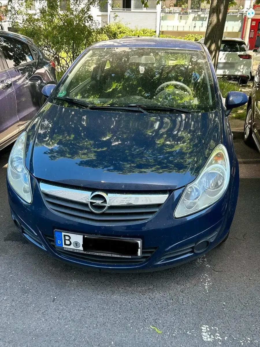 Gebraucht Opel Corsa 80 PS (58 kW) 2008 Blau Kleinwagen