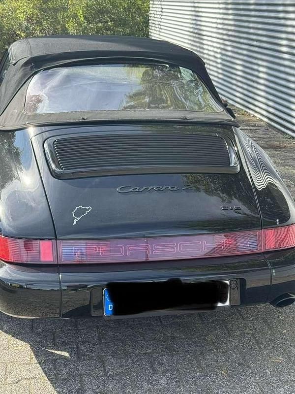 Gebraucht Porsche 911 Carrera Cabriolet 250 PS (183 kW) 1991 Schwarz Cabrio