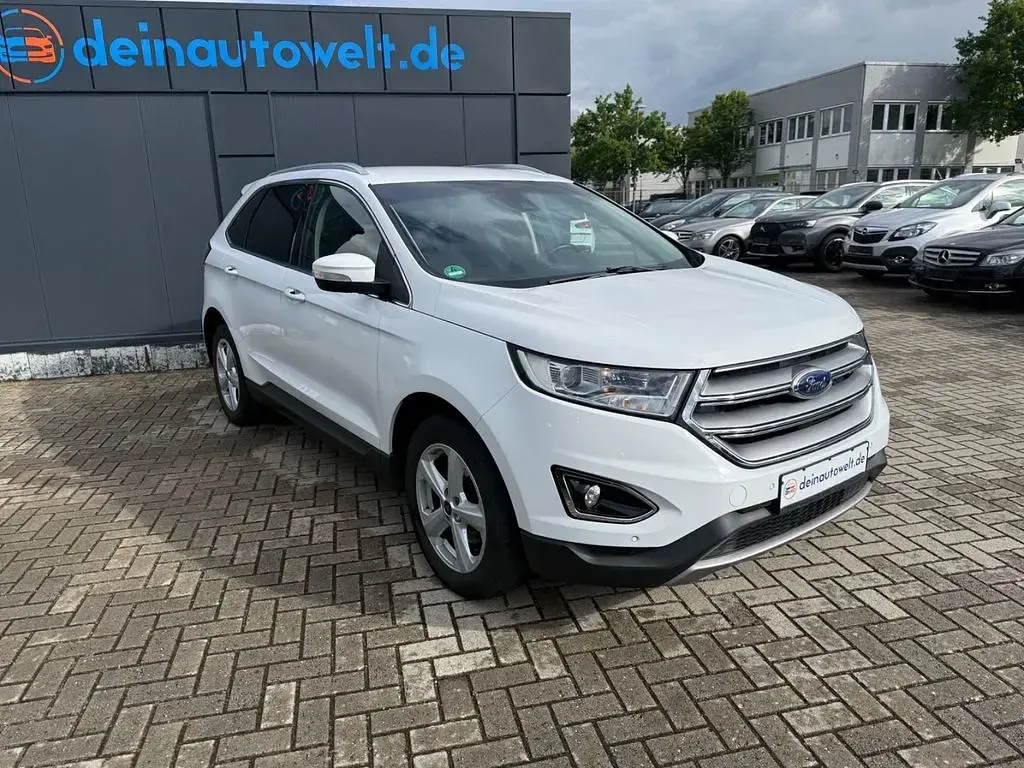 Gebraucht Ford Edge Titanium 209 PS (153 kW) 2017 Weiß SUV