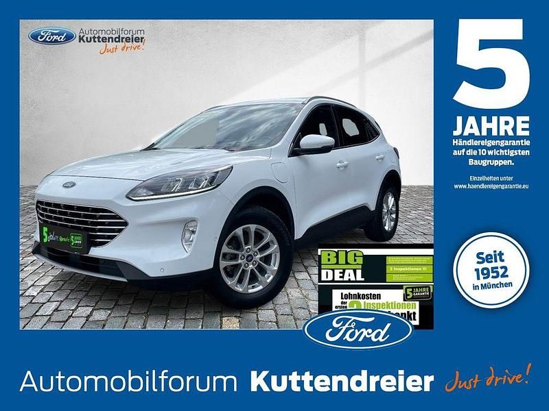 Frostweiß Gebraucht 2022 Ford Kuga Titanium SUV | 21.980 € (Superpreis) - Bild 1/4