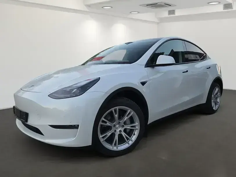Gebraucht Tesla Model Y 378 kW (514 PS) 2022 Sonderlackierung perlweiß (metallic) SUV