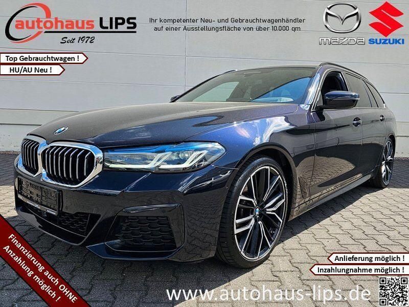 Schwarz Gebraucht 2022 BMW 520 M Sport Kombi | 35.990 € (Etwas zu teuer) - Bild 1/4