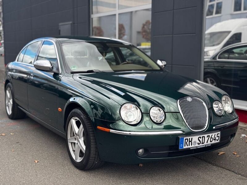 Grün Gebraucht 2006 Jaguar S-Type Executive Limousine | 2.990 € (Superpreis) - Bild 1/4