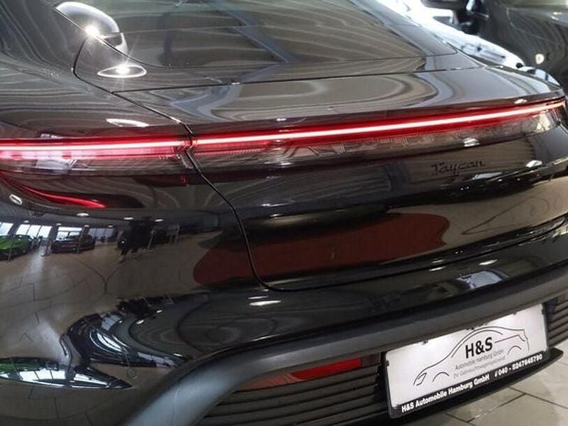Gebraucht Porsche Taycan 350 kW (476 PS) 2021 Tiefschwarz Kombi
