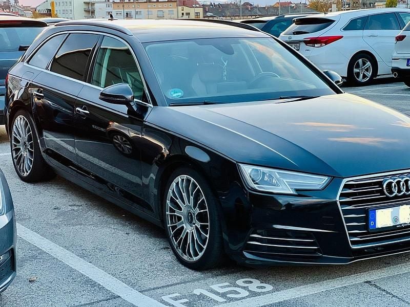 Schwarz Gebraucht 2017 Audi A4 Kombi | 16.990 € (Teuer) - Bild 1/4
