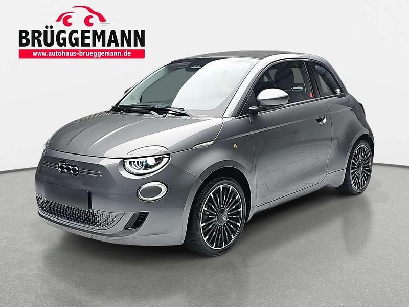 Mineral grau Gebraucht 2022 Fiat 500e Icon Cabrio | 19.890 € (Guter Preis) - Bild 1/4