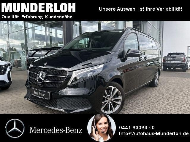 Obsidianschwarz metallic Gebraucht 2023 Mercedes V300 Avantgarde Van / Kleinbus | 57.900 € (Guter Preis) - Bild 1/4