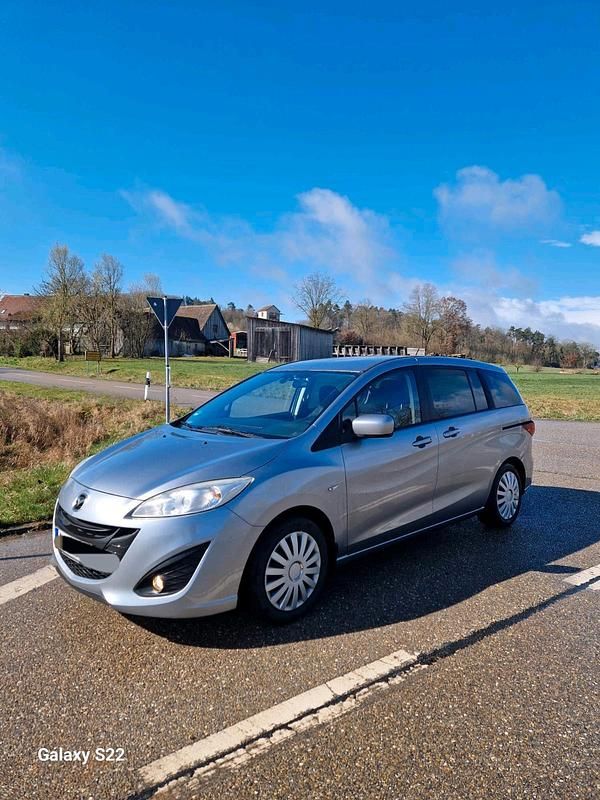 Gebraucht Mazda 5 115 PS (84 kW) 2013 Silber Van / Kleinbus
