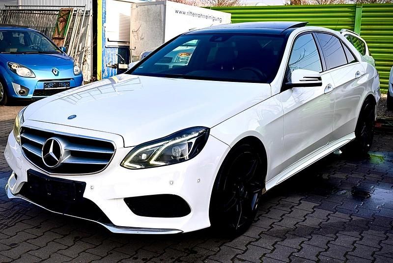 Gebraucht Mercedes E350 AMG 258 PS (189 kW) 2014 Weiß Limousine