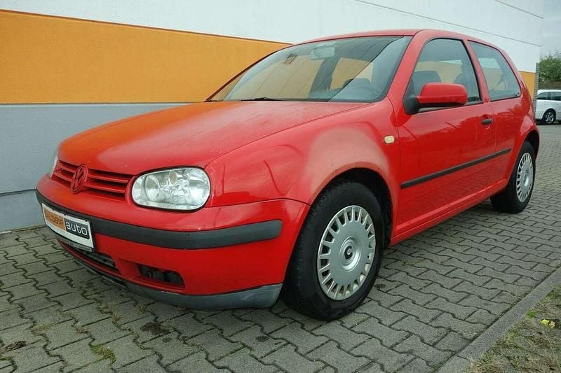 Rot Gebraucht 1999 VW Golf IV Limousine | 690 € (Superpreis) - Bild 1/4