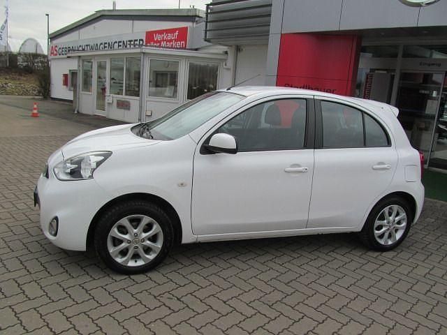 Gebraucht Nissan Micra Acenta 80 PS (58 kW) 2016 Weiß Limousine