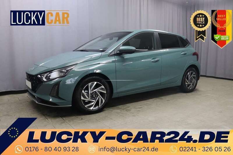 Mangrove green Neu 2024 Hyundai i20 Kleinwagen | 20.240 € (Guter Preis) - Bild 1/4