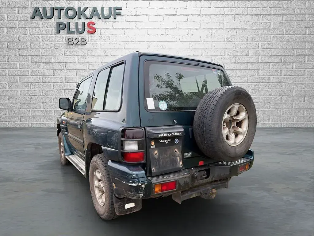 Gebraucht Mitsubishi Pajero 116 PS (85 kW) 2002 Blau SUV
