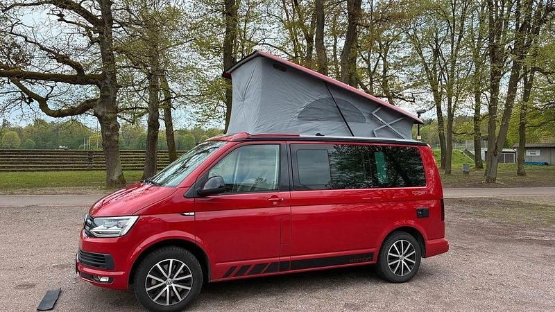 Gebraucht VW California Edition 150 PS (110 kW) 2016 Rot Van