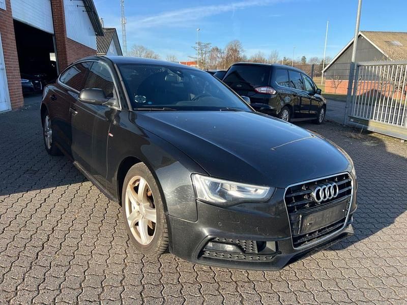 Gebraucht Audi A5 Sportback S-Line 190 PS (139 kW) 2014 Schwarz Kleinwagen
