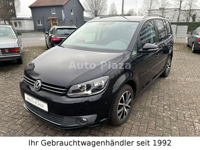Gebraucht VW Touran Style 105 PS (77 kW) 2012 Schwarz Van / Kleinbus