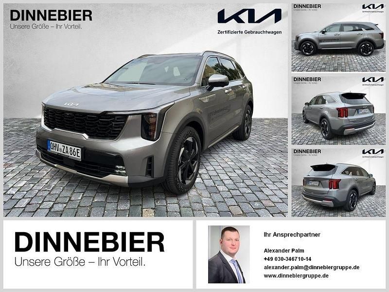 Stahlgrau met Gebraucht 2025 Kia Sorento 3 SUV | 65.979 € (Teuer) - Bild 1/4