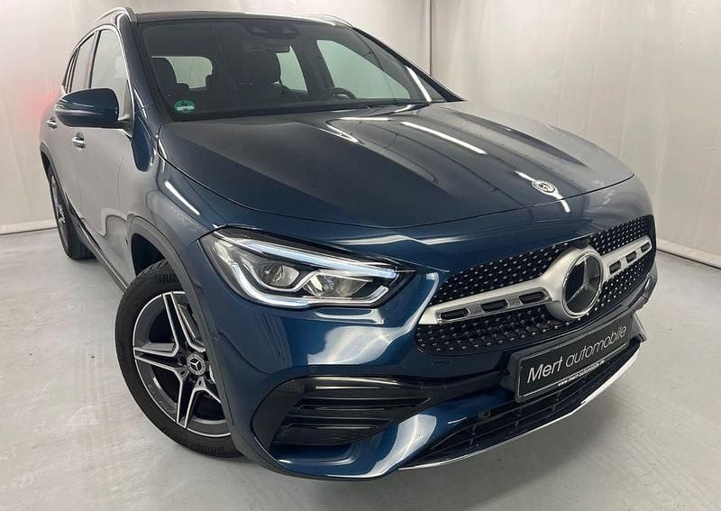 Gebraucht Mercedes GLA220 AMG 190 PS (139 kW) 2020 Denimblau  metalliclack (metallic) SUV