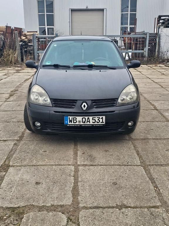 Gebraucht Renault Clio II 75 PS (55 kW) 2004 Schwarz Kleinwagen