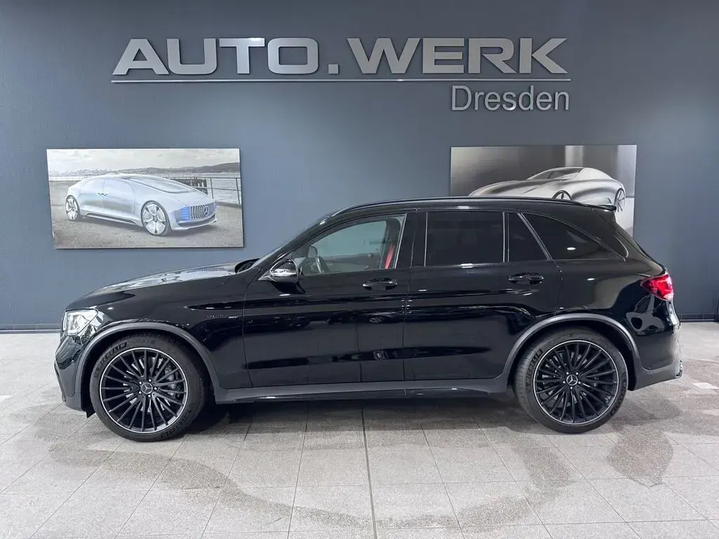 Gebraucht Mercedes GLC63 AMG AMG 476 PS (350 kW) 2019 Schwarz/baltic black SUV