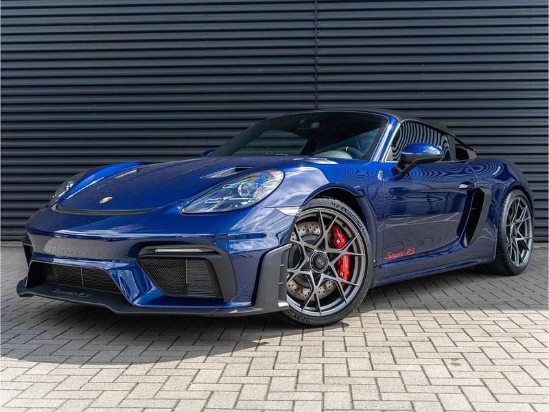 Enzianblaumetallic Neu 2025 Porsche 718 Spyder Chrono Cabrio | 155.900 € - Bild 1/4