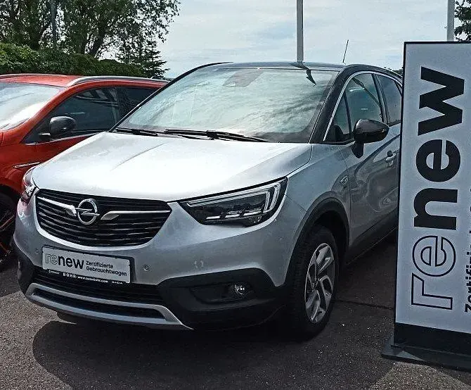 Gebraucht Opel Crossland X 110 PS (80 kW) 2019 Silber SUV