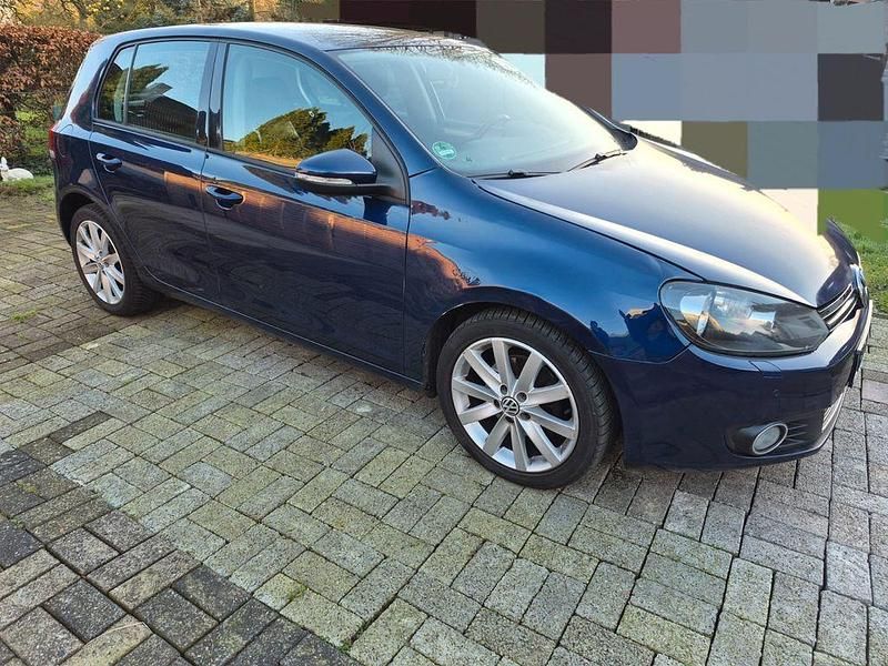 Gebraucht VW Golf VI Highline 122 PS (89 kW) 2009 Blau Kleinwagen